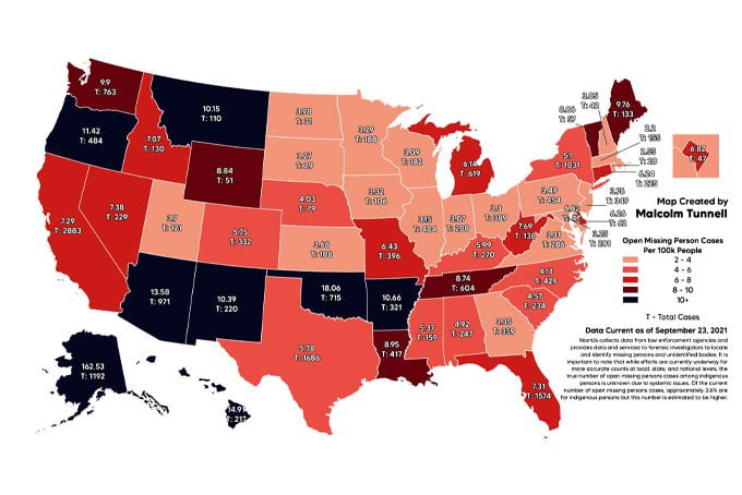 Missing Person Cases Across States - A National Issue