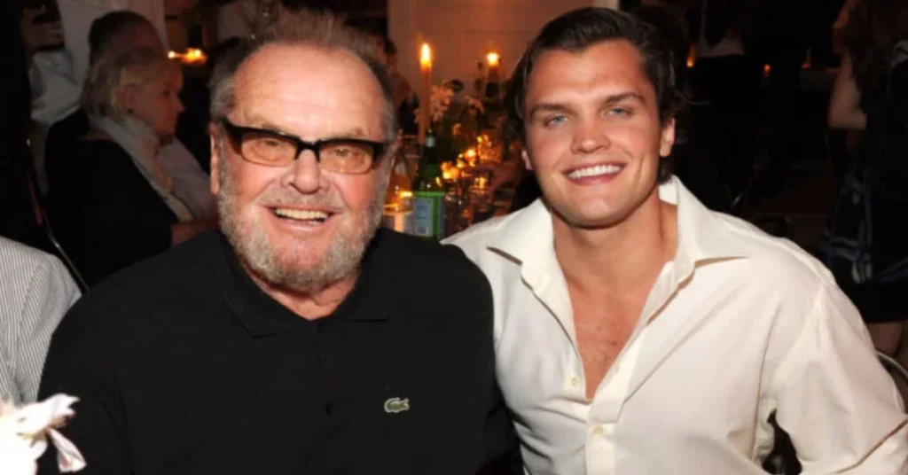 Caleb James Goddard professional headshot showing Jack Nicholson's son who chose privacy over Hollywood fame