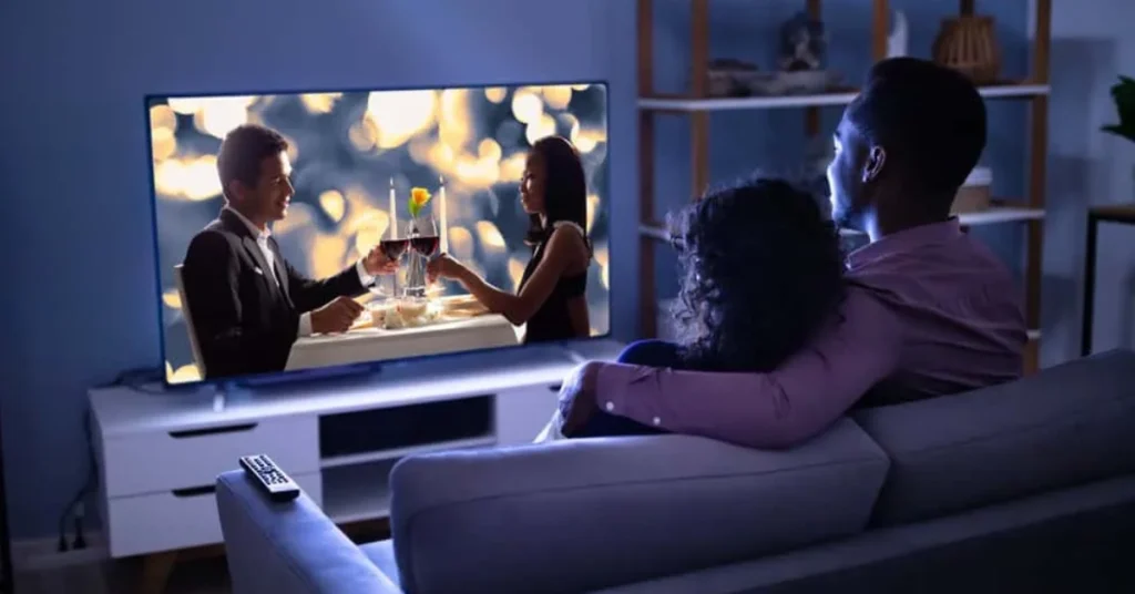 Screenshot of Movieda2023.com homepage featuring movie categories and streaming options.