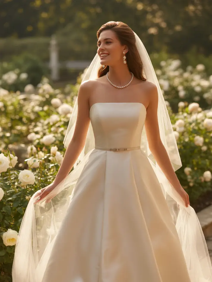 Strapless Wedding Dresses for modern brides