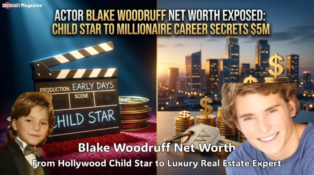 Blake Woodruff Net Worth and Career Overview