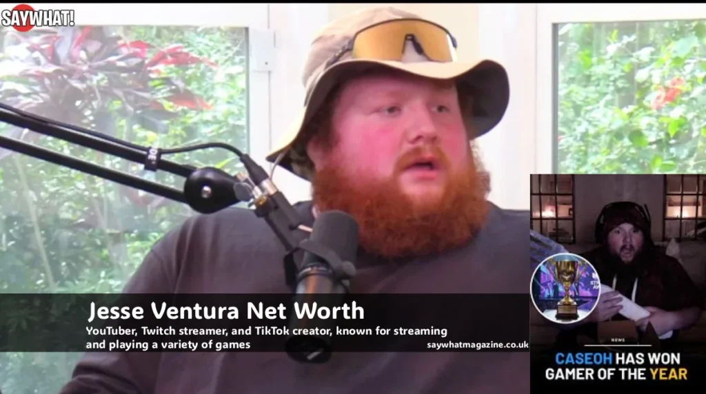 CaseOh Net Worth shown through gaming setup, streaming income and creator success concept