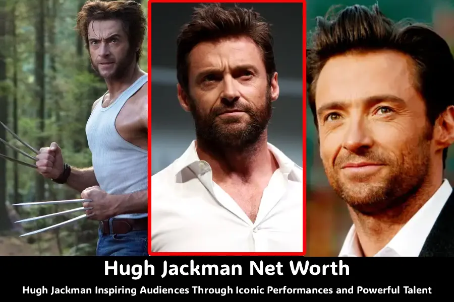 Hugh Jackman net worth Australian actor and singer portrait