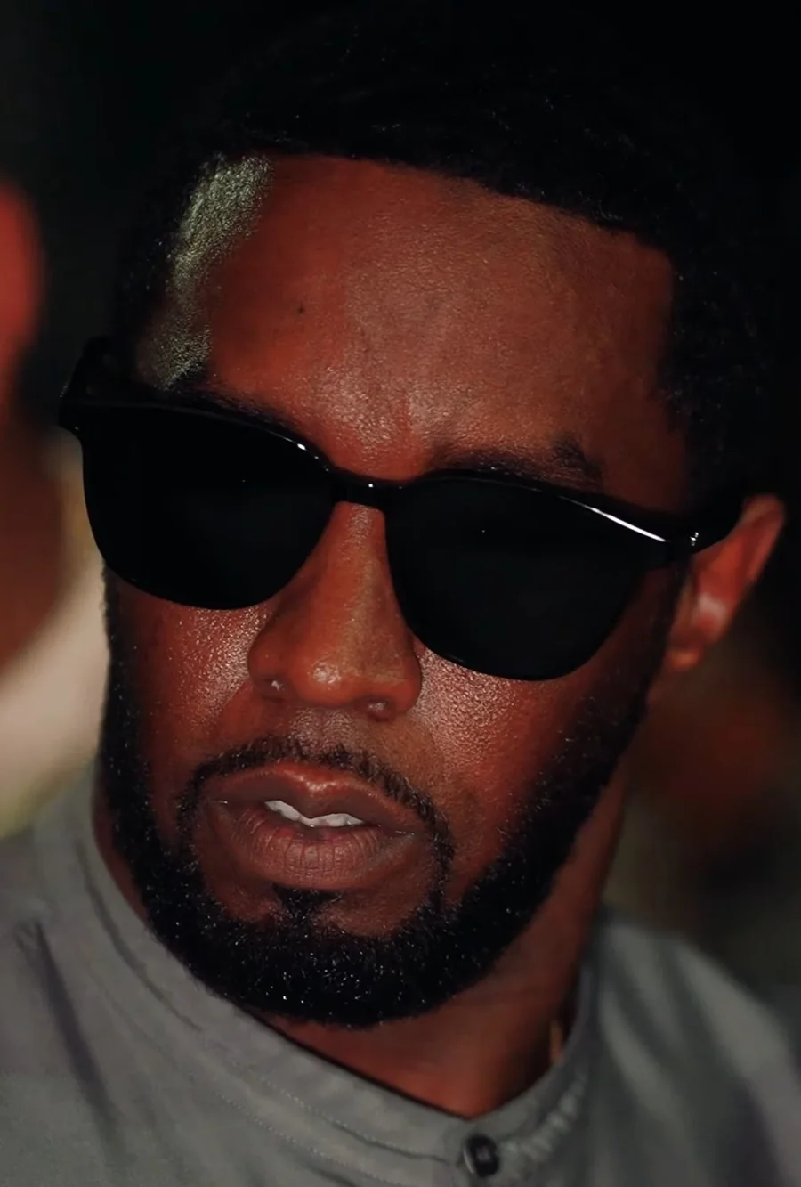 Diddy net worth fall: Diddy photographed in 2023 wearing sunglasses