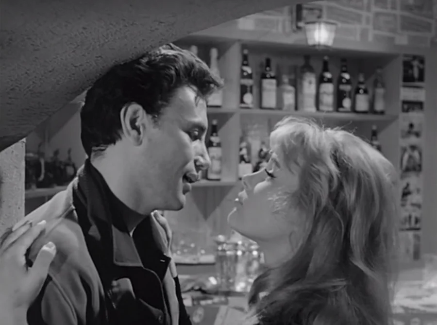 Elke Sommer net worth roots: young Elke Sommer in a 1959 film still