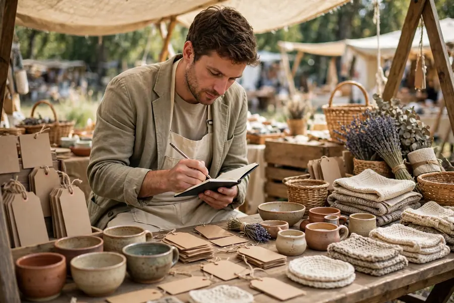 Small business pricing worksheet for handmade products